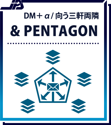 DM＋α/ 向う三軒両隣 & PENTAGON